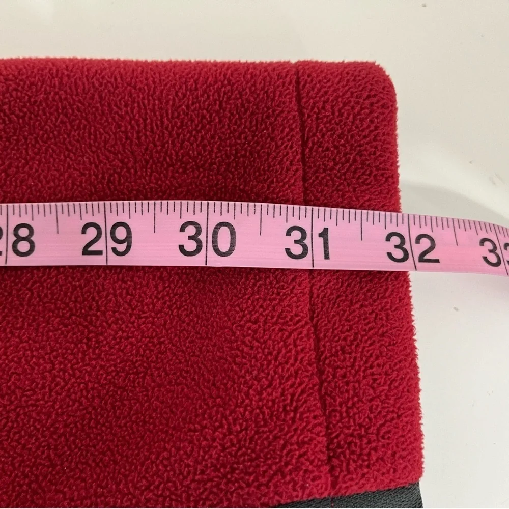The North Face Red Chimborazo Sherpa Lined Full Zip Jacket